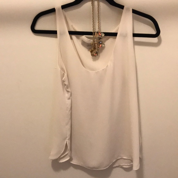LOFT Tops - [LOFT] White Dress Blouse